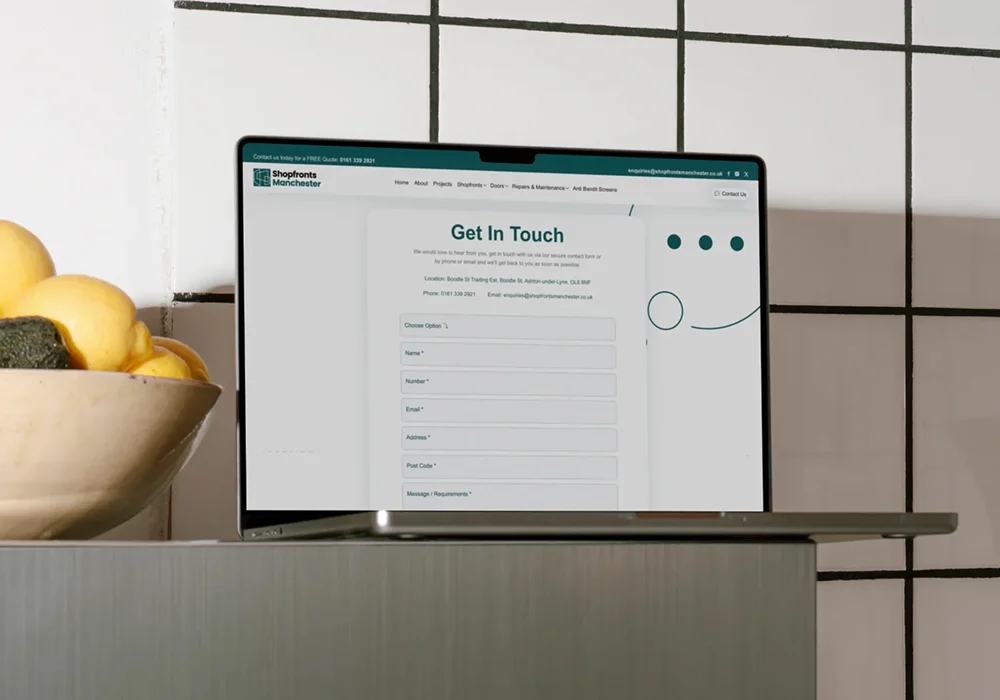 Bespoke Website Manchester